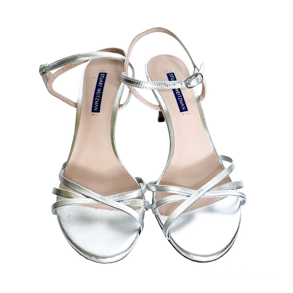 🌟Stuart Weitzman🌟Women’s Dancer 60 Sandals Silver